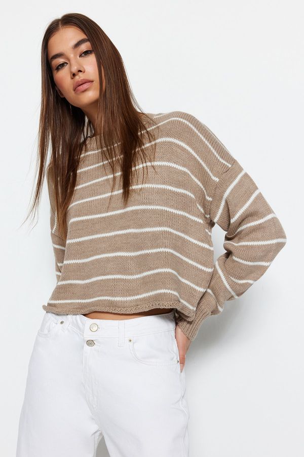 Trendyol Trendyol камък култура трикотаж пуловер