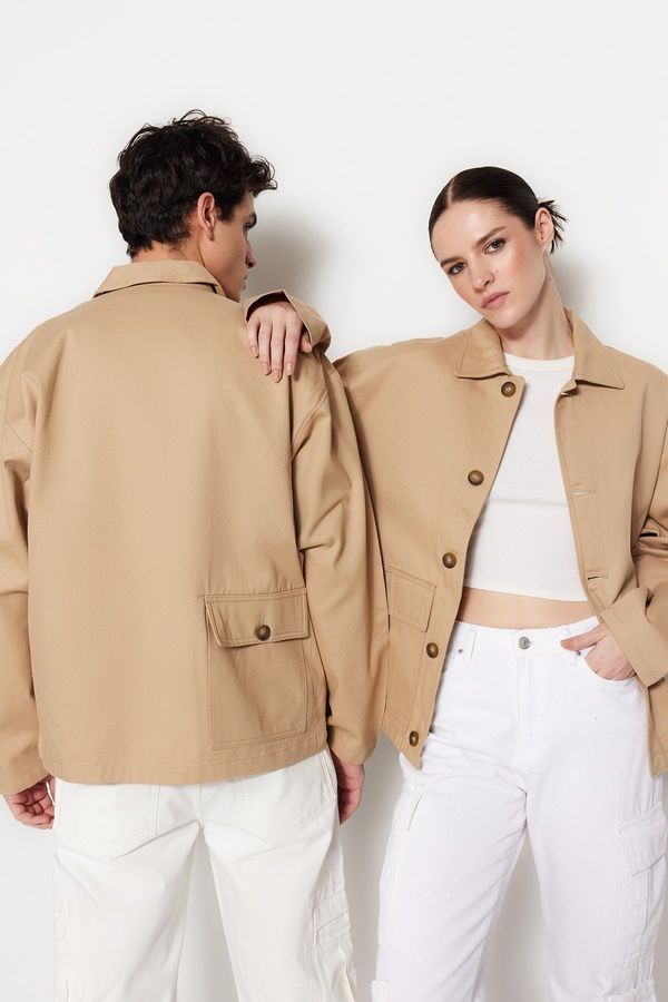 Trendyol Trendyol камък мъжки редовни годни яке