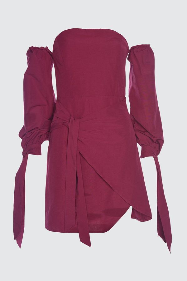 Trendyol Trendyol Medum Подвързване Подробна рокля