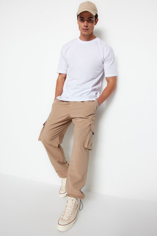 Trendyol Trendyol Mink Jogger Technical Fabric Trousers