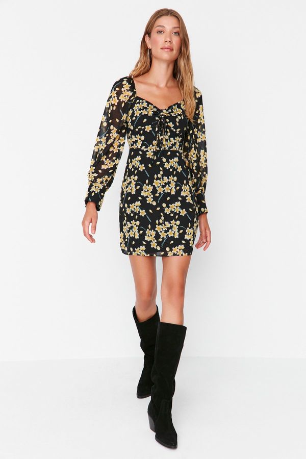 Trendyol Trendyol многоцветна тъкана рокля