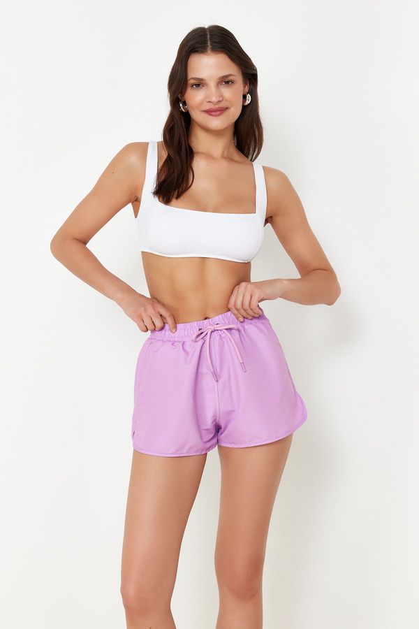 Trendyol Trendyol Pink Woven Swim Shorts