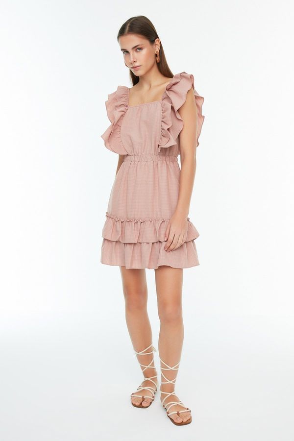 Trendyol Trendyol прах Flounce рокля