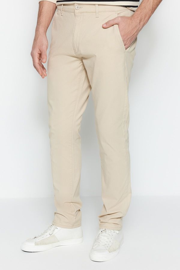 Trendyol Trendyol Stone Regular Fit Chino Gabardine Trousers