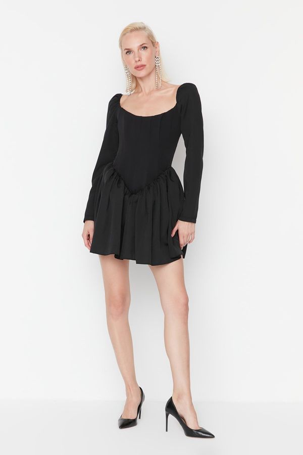 Trendyol Trendyol Underwired Black Evening Dress.