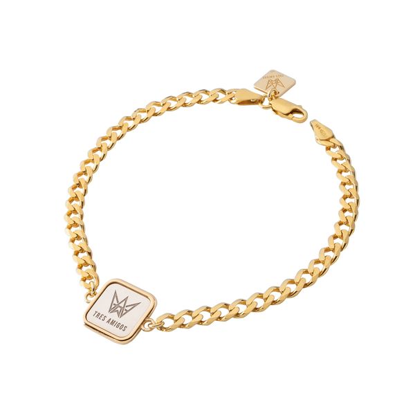 TRES AMIGOS WEAR TRES AMIGOS WEAR Man's Bracelet Square