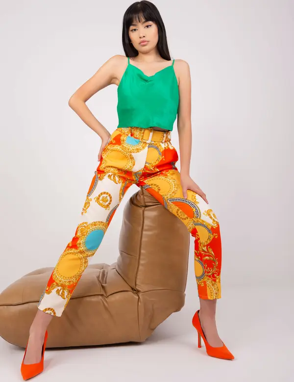 Italy Moda Trousers-DHJ-SP-12787D.23X-orange