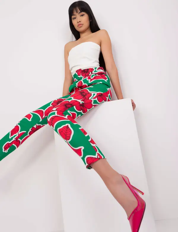 Italy Moda Trousers-DHJ-SP-12787E.13-green