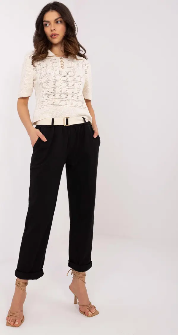 Italy Moda Trousers-DHJ-SP-20506.79-black