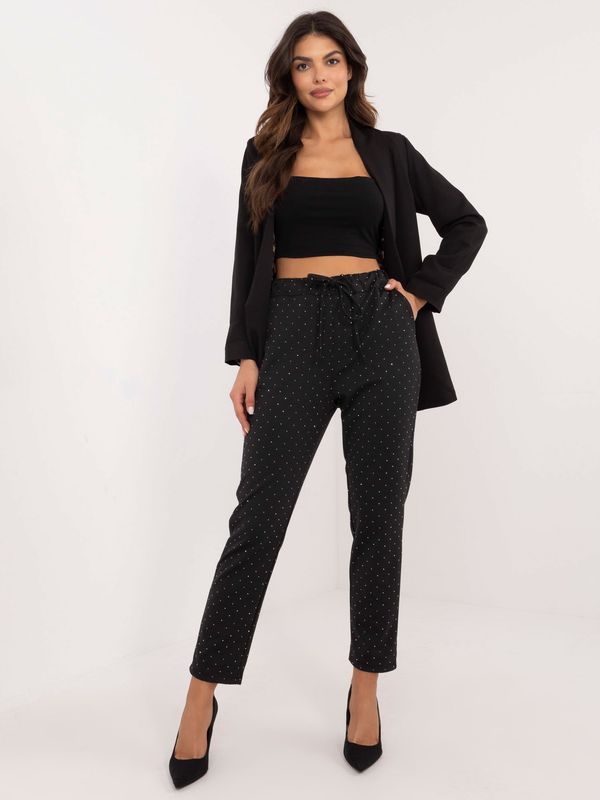 Italy Moda Trousers-DHJ-SP-A7690.01P-black