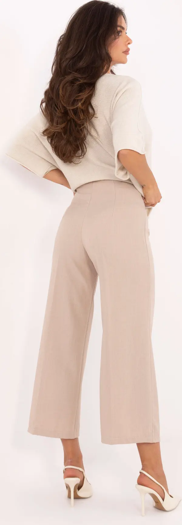 RUE PARIS Trousers-IT-SP-FL9068.96-beige