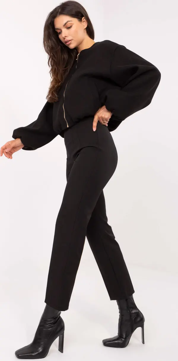 RUE PARIS Trousers-IT-SP-FL9069.00-black