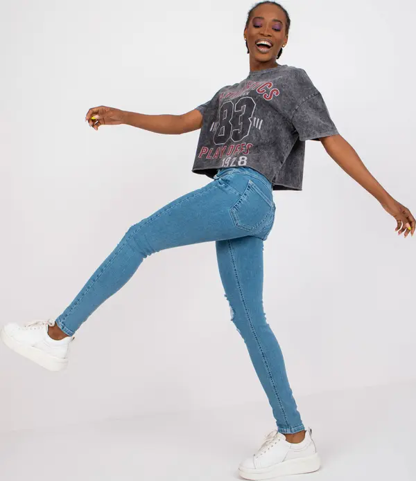 RUE PARIS Trousers jeans-RO-SP-PNT-2307.41X-blue