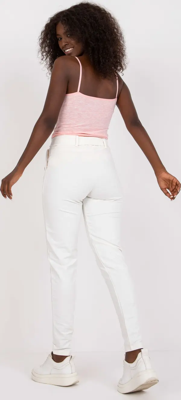 RUE PARIS Trousers-LO-SP-LK-131.53P-ecru