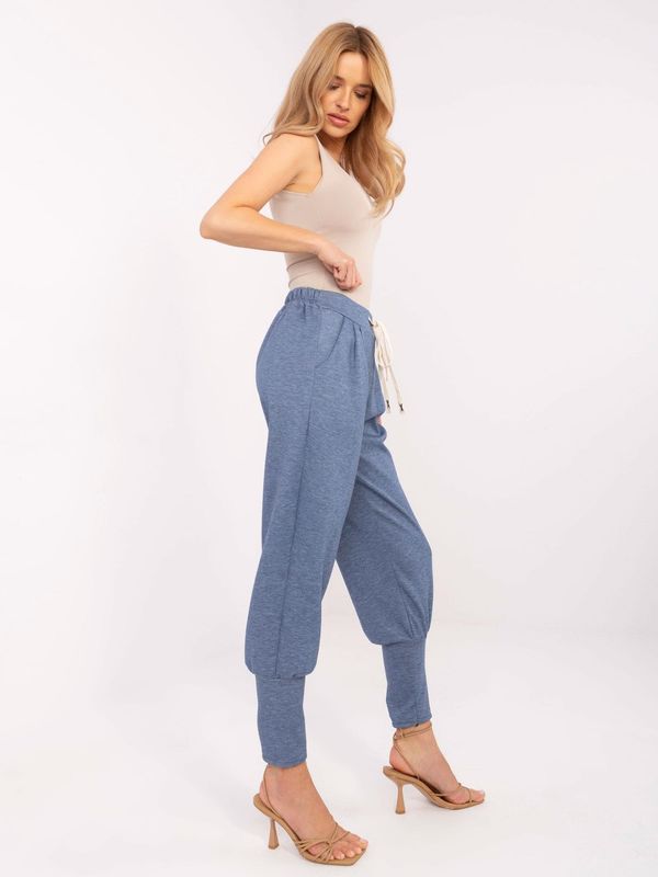 Italy Moda Trousers-MI-SP-61700.80P-dark blue