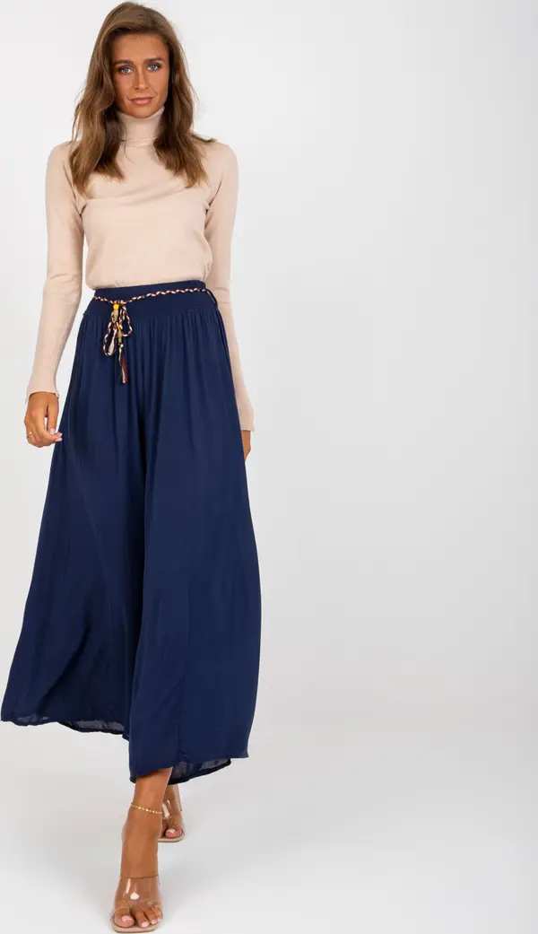 Och Bella Trousers-TW-SP-BI-81733.14-navy blue