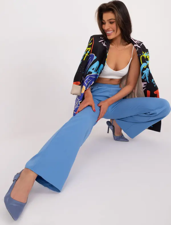 RUE PARIS Trousers-WN-SP-8247.65-blue