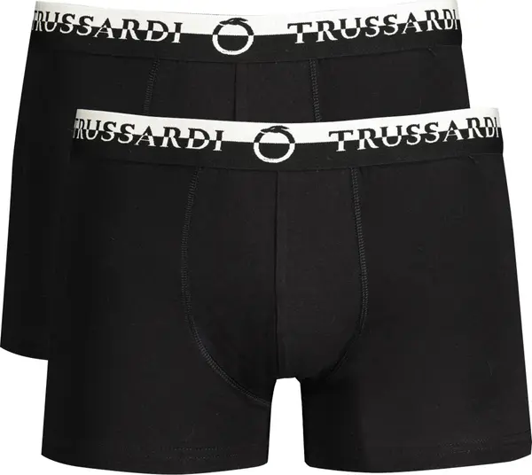 Trussardi TRUSSARDI MEN'S BLACK BOXER