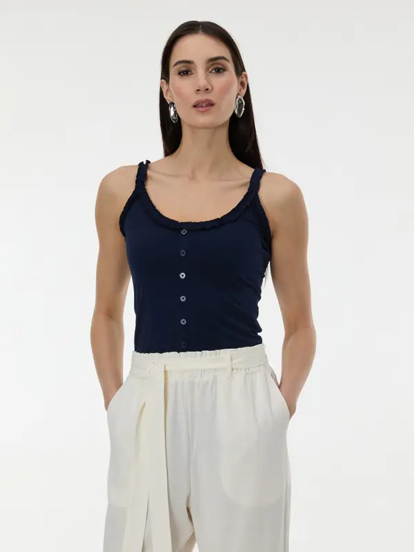 Orsay Тъмносин дамски потник ORSAY