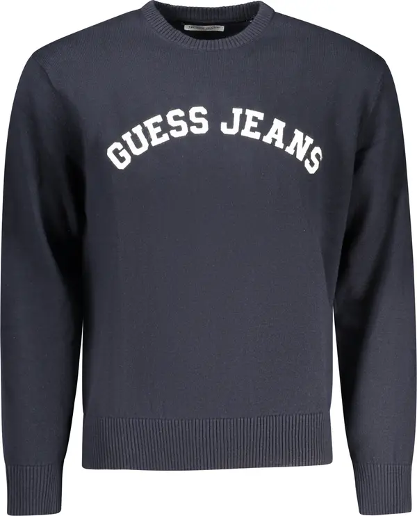 GUESS JEANS Тъмносин пуловер Guess Jeans