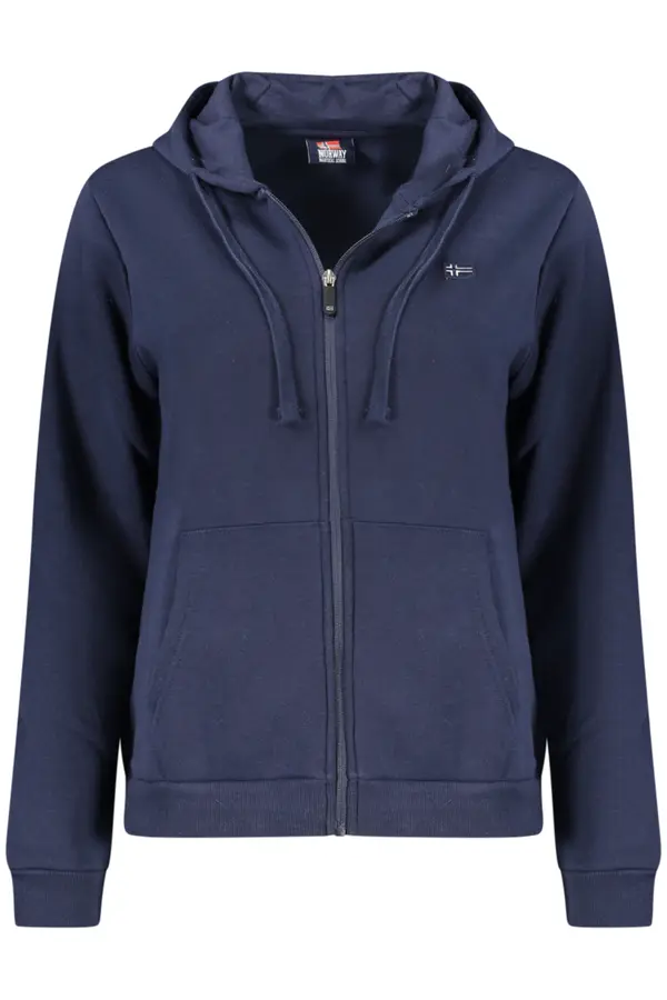 NORWAY 1963 Тъмносин суичър с цип