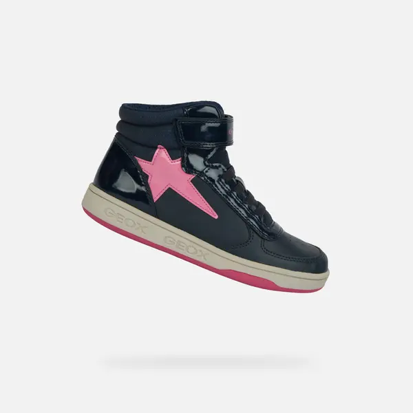 GEOX Тъмносини кецове за момичета Geox Maltin