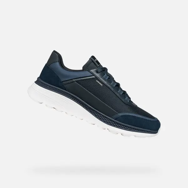 GEOX Тъмносини мъжки маратонки Geox Spherica Actif X1
