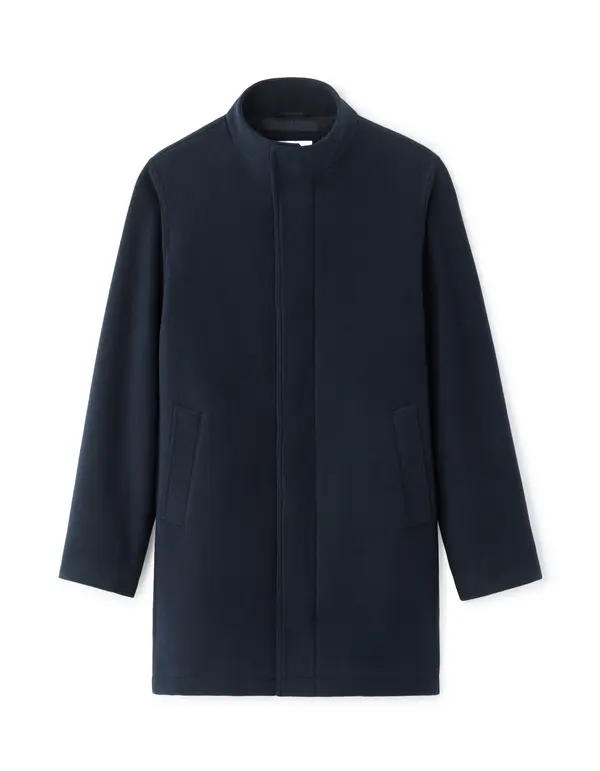 Celio Тъмносиньо палто Celio Munewoff