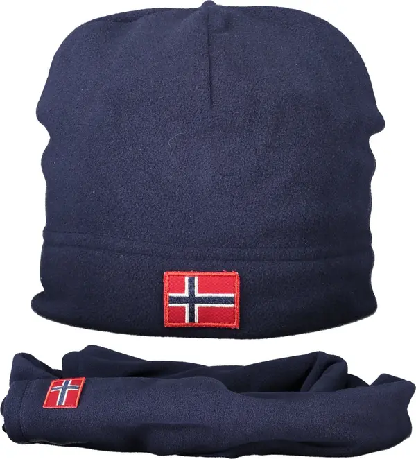 NORWAY 1963 Тъмносиня шапка с норвежки флаг