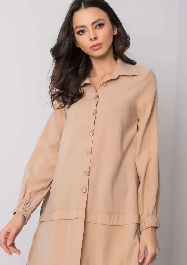 RUE PARIS Tunic-270-TU-6147.79P-beige