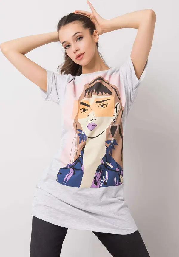 Sublevel Tunic-D12022O02382A-light gray