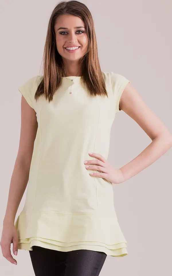 Factory Price Tunic-EN-SK-1620.08-light yellow