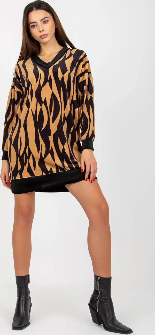 RUE PARIS Tunic-RP-TU-8189-2.07-black