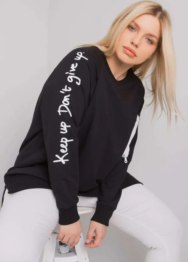 RELEVANCE Tunic-RV-TU-7158.76P-Black