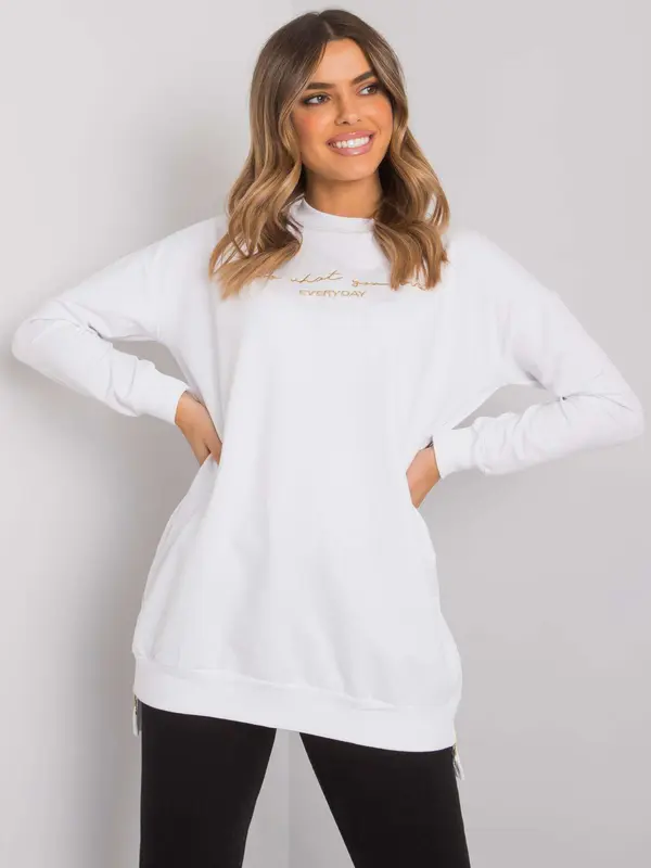 RUE PARIS Tunic-RV-TU-7214.81-white