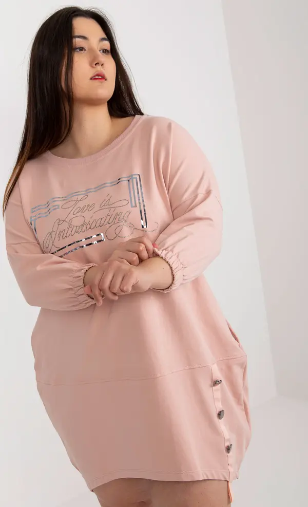 RELEVANCE Tunic-RV-TU-7505.15-light pink