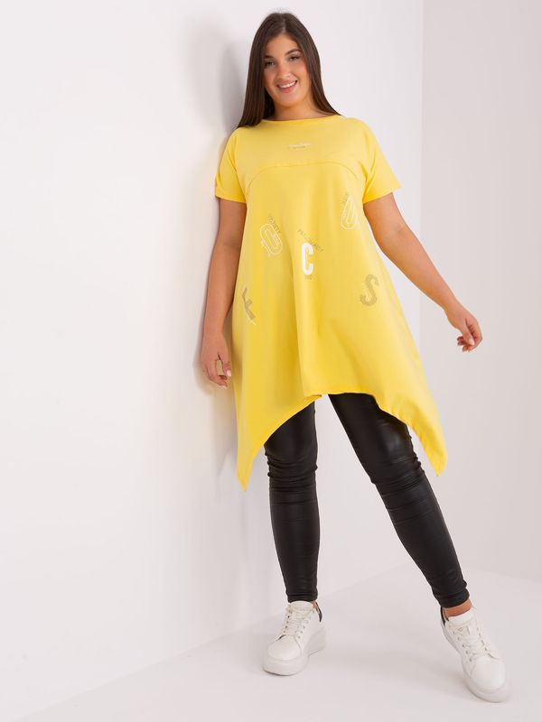 RELEVANCE Tunic-RV-TU-7869.09P-Yellow