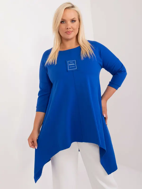 RELEVANCE Tunic-RV-TU-9089.87-Cobalt