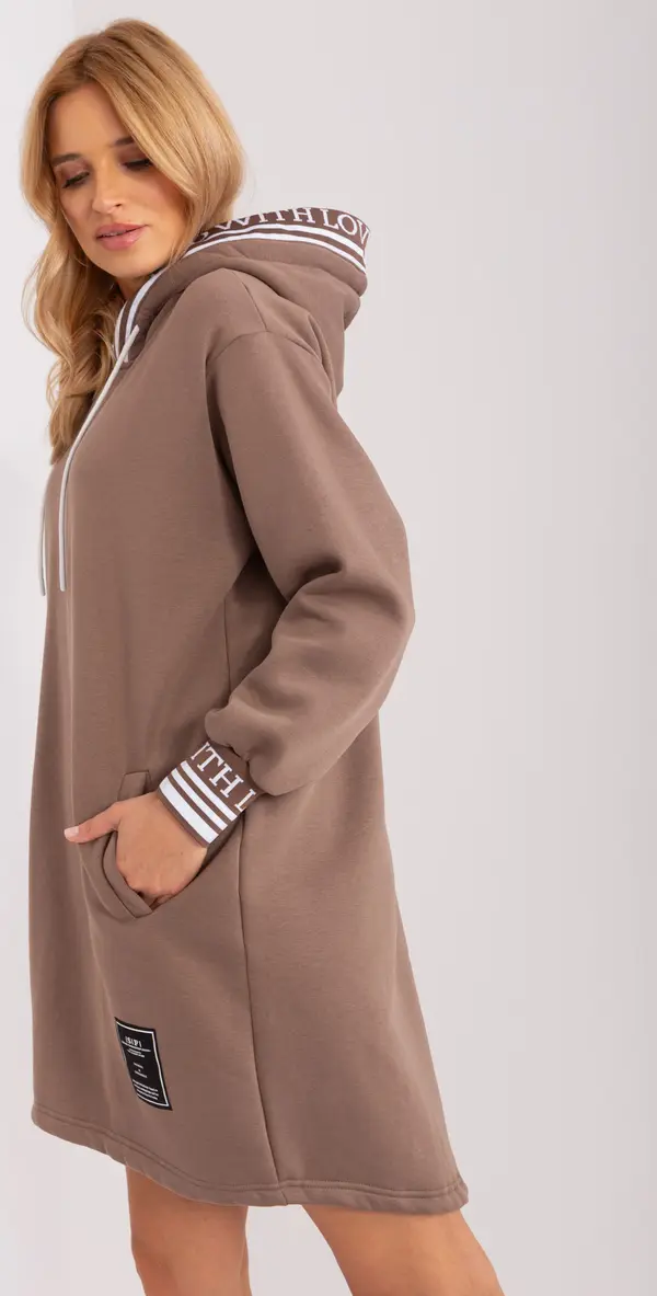 RELEVANCE Tunic-RV-TU-9224.95P-Brown