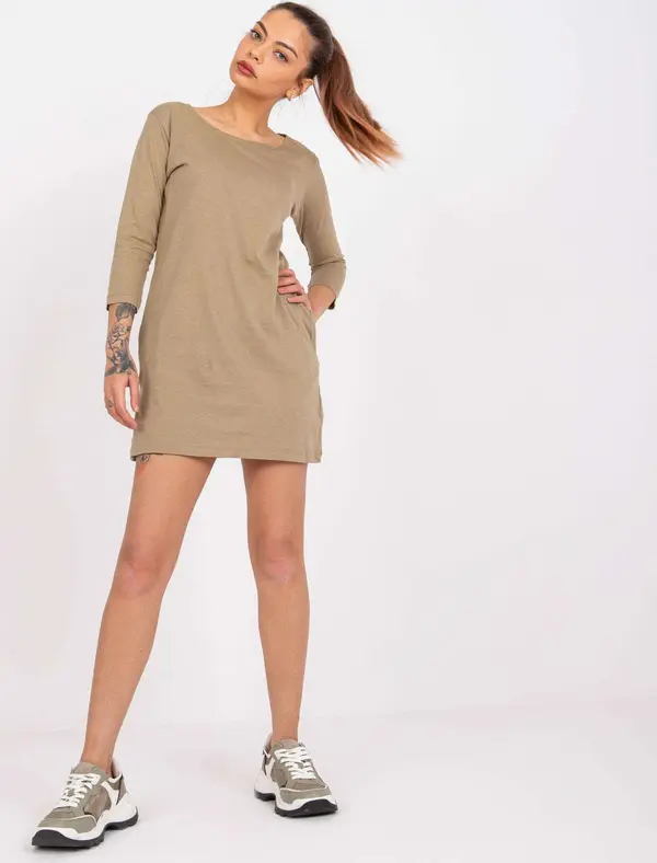 Mayflies Tunic-TW-TU-1021.22X-dark beige