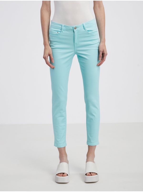 CAMAIEU Turquoise Women's Skinny Fit Jeans CAMAIEU - Women