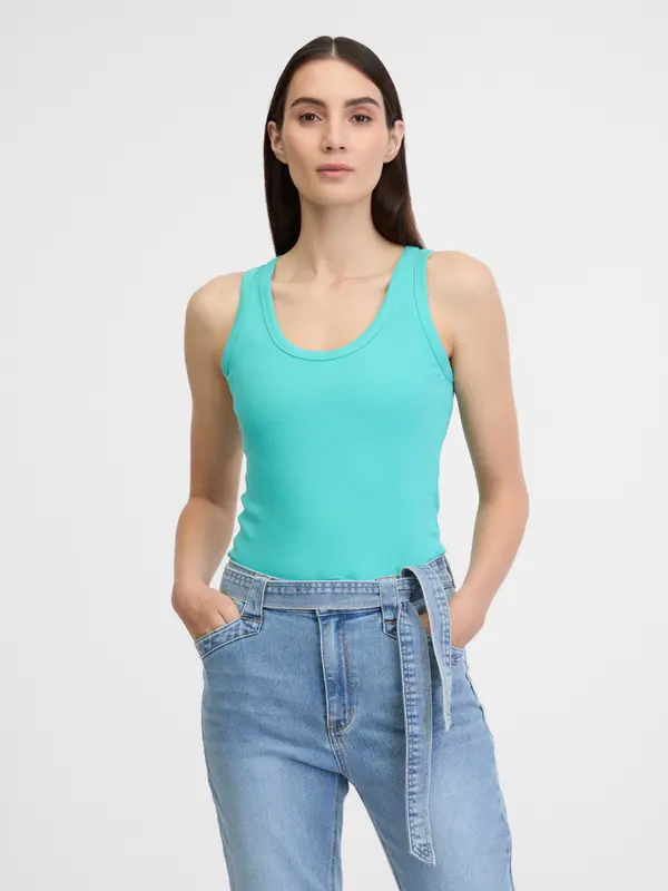 Orsay Turquoise women's tank top ORSAY - Women's