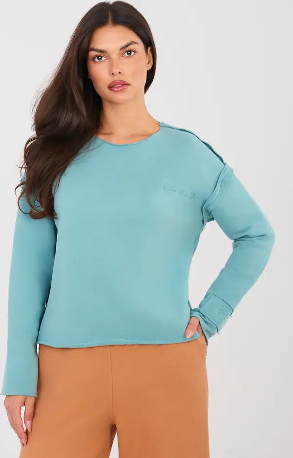 Factory Price Тюркоазен суичър с качулка