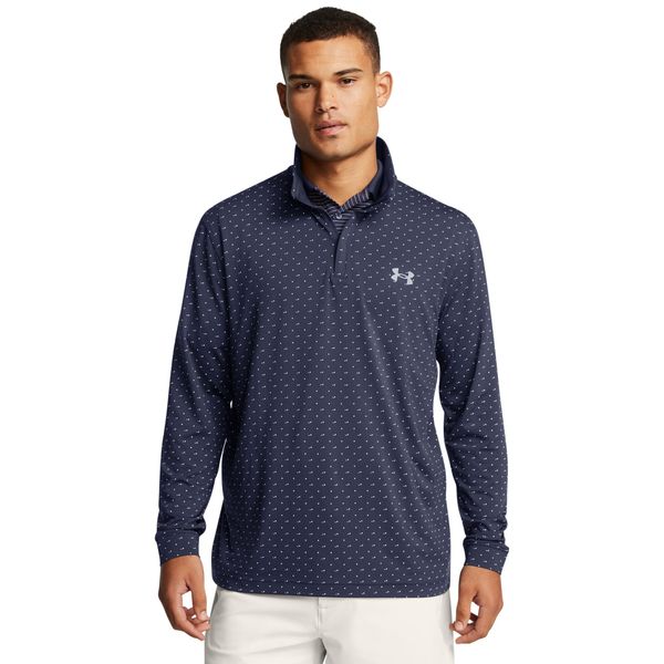 Under Armour UA Playoff Printed 1/4 Zip-BLU