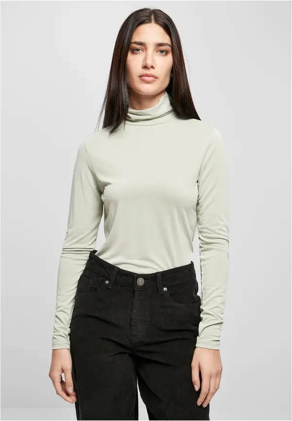 Urban Classics UC Ladies Modal Turtleneck - Green