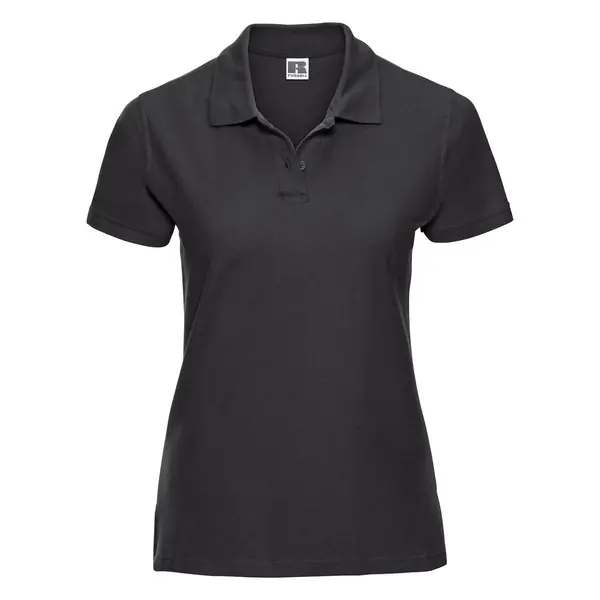 RUSSELL Ultimate Russell Women's Black Polo Shirt