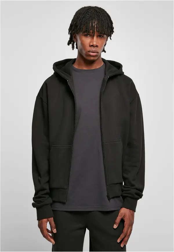 Urban Classics Ultra Heavy Zip Hoody Black