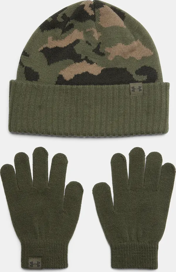 Under Armour Under Armour B Beanie/Glove Combo-GRN Boys Set - Boys
