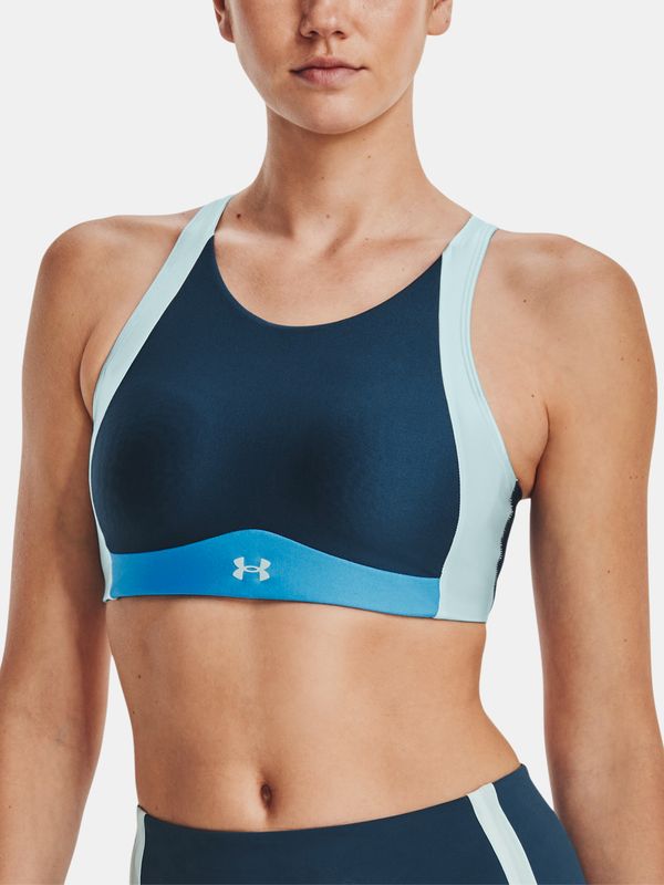 Under Armour Under Armour Bra UA Infinity Mid High Neck Shine-BLU - Women