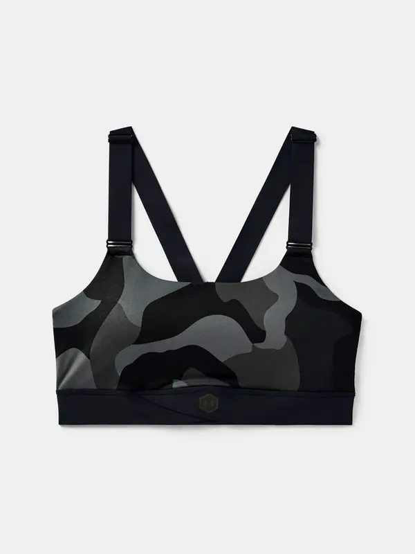 Under Armour Under Armour Bra UA Rush Mid Camo Bra-BLK - Ladies